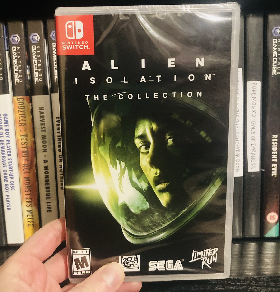 Alien Isolation on the Switch arrived from Limited Run games. #alien #Nintendo #nintendoswitch