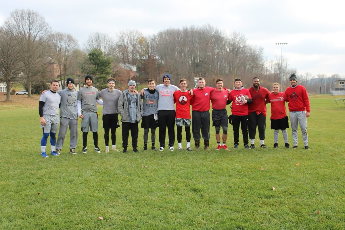 Ross Turkey Bowl Instant Classic 34-32. This game came down to the wire. See ya next year.