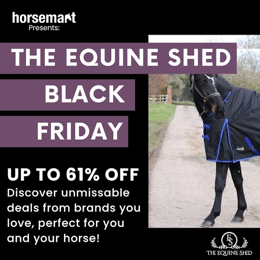 HUGE saving available from The Equine Shed for Black Friday - check out their Top 5 picks here - post.horsemart.co.uk/t/2VRK-1FMEU-1…