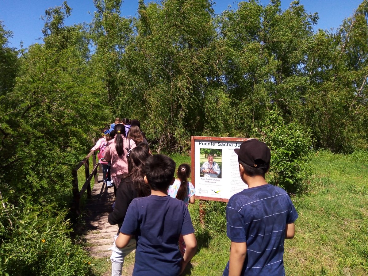 PilarTurismo's tweet photo. 🌿Integrantes del Centro de Desarrollo Infantil “7 de Mayo” de Derqui, visitaron por primera vez la #ReservaNatural y vivieron una linda experiencia en este sitio que oficia como aula a cielo abierto para conocer sobre la biodiversidad y el cuidado ambiental 🦦

#PilarTurismo https://t.co/W814atbSp4