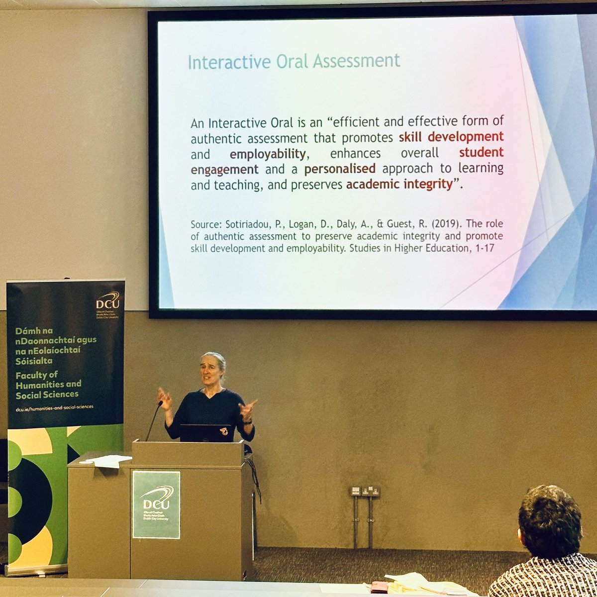 Rob L (he/him) (@lowneyrob) on Twitter photo Following on from <a href="/DanielleLoganF1/">Danielle Logan-Fleming</a> from <a href="/Griffith_Uni/">Griffith University</a> recent visit to <a href="/DCU/">Dublin City University</a>, our Dean of Teaching and Learning Monica Ward speaks about interactive oral assessment to <a href="/HumanitiesDCU/">Faculty of Humanities & Social Sciences @ DCU</a> - learn more from <a href="/TEU_DCU/">Teaching Enhancement Unit DCU</a> website dcu.ie/teu/communitie… Following on from <a href="/DanielleLoganF1/">Danielle Logan-Fleming</a> from <a href="/Griffith_Uni/">Griffith University</a> recent visit to <a href="/DCU/">Dublin City University</a>, our Dean of Teaching and Learning Monica Ward speaks about interactive oral assessment to <a href="/HumanitiesDCU/">Faculty of Humanities & Social Sciences @ DCU</a> - learn more from <a href="/TEU_DCU/">Teaching Enhancement Unit DCU</a> website dcu.ie/teu/communitie…