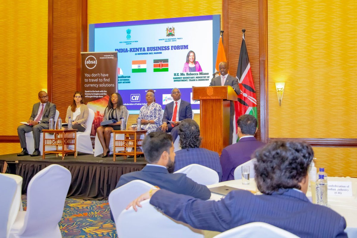 AbsaKenya's tweet photo. This visit represented a convergence of two vibrant economies that share a commitment to fostering economic growth, innovation, and collaboration.
#NavigatingFinancialMarkets #CorporateAndInvestmentBanking https://t.co/zNtWoELos0