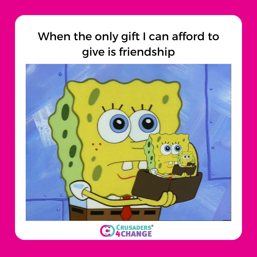 Especially in this economy,,, 🎁💰

#funnymoney #moneymemes #spongebob #holidaysavings