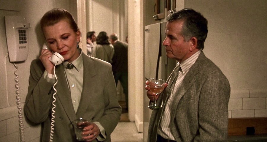 Gena Rowlands and Ian Holm in, Another Woman (1988)