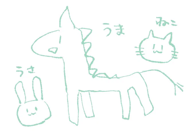 馬描けん 