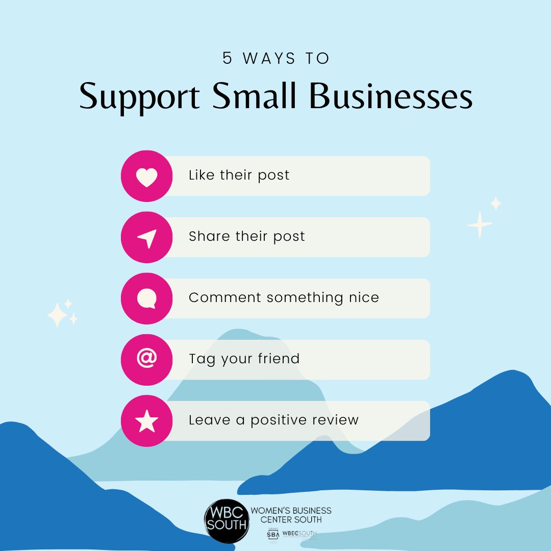 wbcsouth's tweet photo. As we head into holiday shopping, let's talk about ways we can support small businesses! There are so many free ways to uplift and support local businesses. 

Who do you plan on supporting this next month? Start by tagging your favorite shops in the comments! https://t.co/SSElwOlaTn