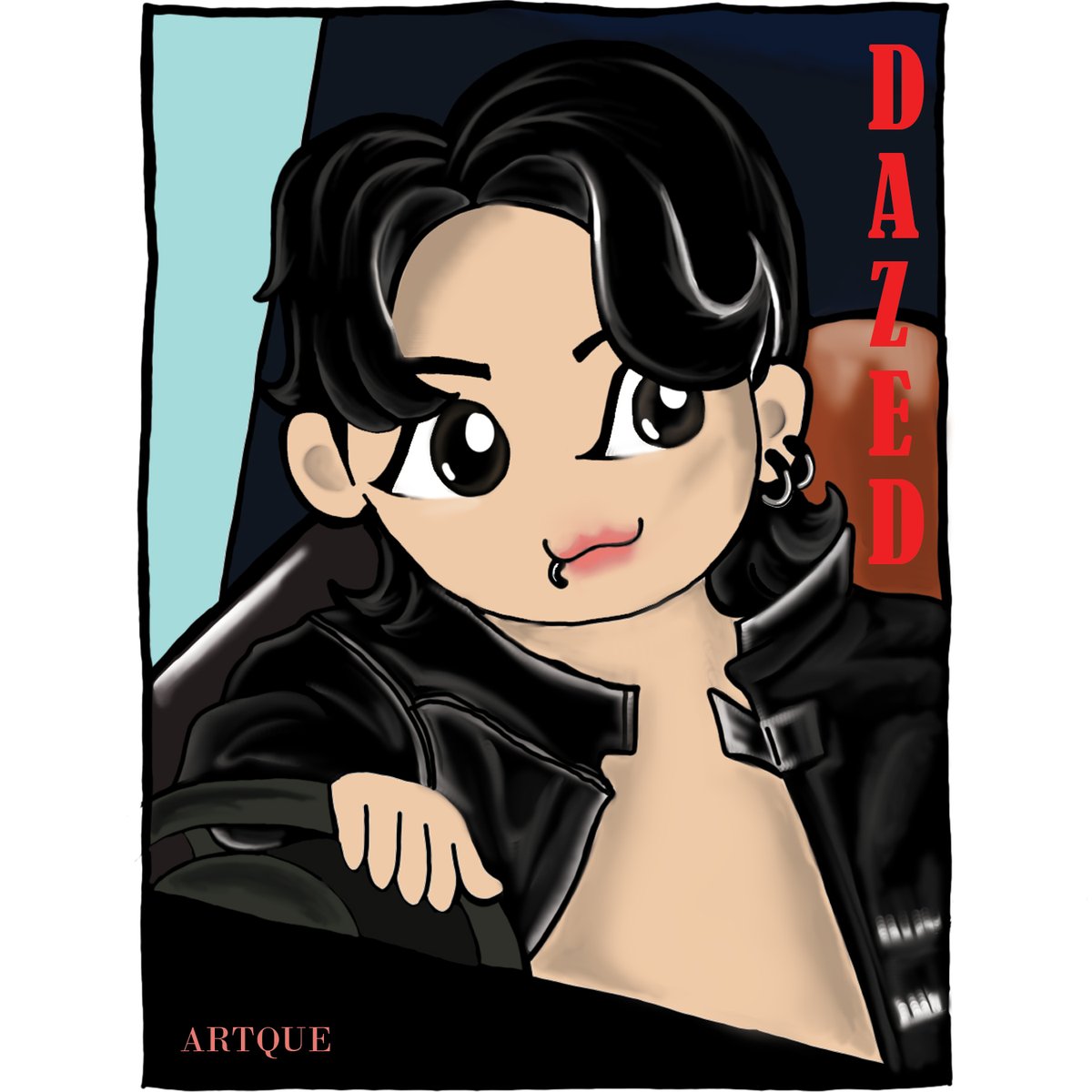 Artque94's tweet photo. Dazed Jungkook Chibi Version♥️
#dazed #dazedjungkook #jungkook #jk #bts #kpop #jungkookfanart #chibi #chibiart #jungkookchibi #balenciaga #balenciagawinter23 #balenciagawinter24 #balenciagaspring23 #balenciagaspring24 #campbelladdy #imruhasha https://t.co/R67OWjZu0P