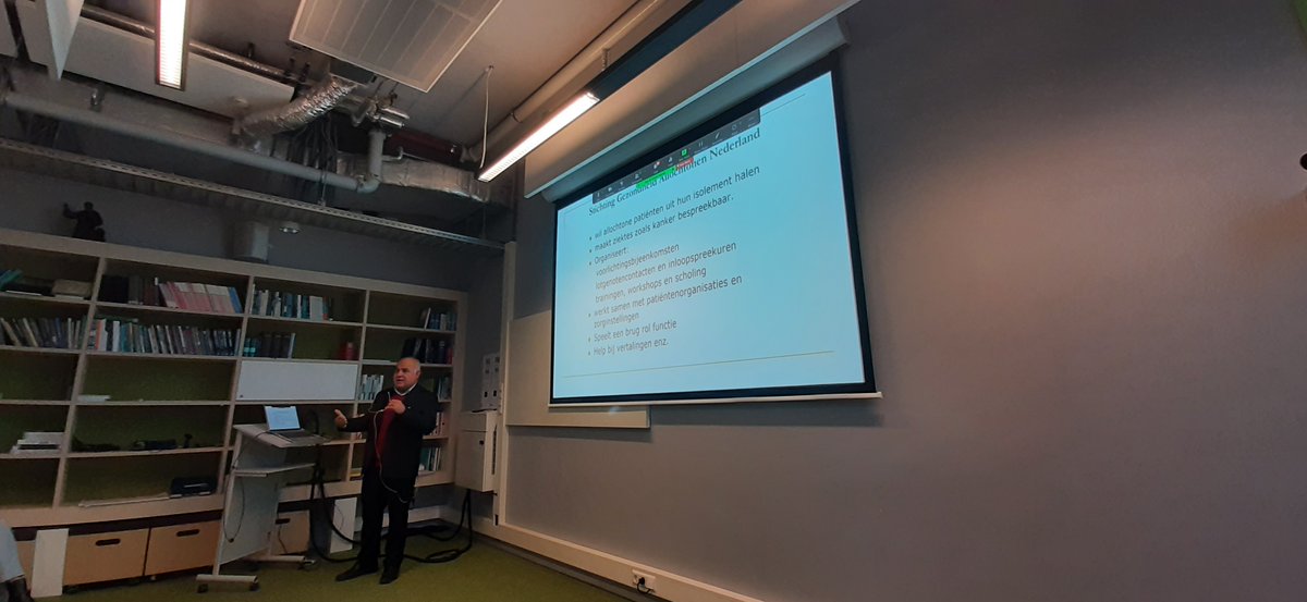 Mehmet Uygun, oprichter van Stichting Gezondheid Allochtonen Nederland, verteld over zijn toewijding migranten te helpen bij de uitdagingen in de gezondheidszorg,  geïnspireerd door de strijd van zijn zoon. <a href="/ACHC_UvA_/">ACHC</a> <a href="/MH4AllProject/">MHealth4all</a>