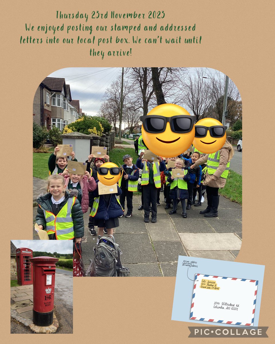Year 1 loved posting their envelopes on our school trip! ✉️ look out for them at home next week! 👀 thank to our helpers for enabling us to visit Christ Church. It was a magical experience and we are so grateful to them for hosting us all.