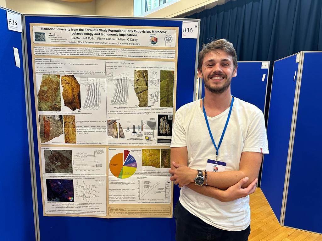 Gaëtan Potin (@gaetanptn) on Twitter photo 1/5. It was a very nice time during the last 2 intense months. It started with a very nice <a href="/ThePalAss/">The PalAss</a> annual meeting at which I presented a poster about our recently published work with <a href="/PGueriau/">Pierre Gueriau</a> and <a href="/cambriancritter/">Allison Daley</a>. 1/5. It was a very nice time during the last 2 intense months. It started with a very nice <a href="/ThePalAss/">The PalAss</a> annual meeting at which I presented a poster about our recently published work with <a href="/PGueriau/">Pierre Gueriau</a> and <a href="/cambriancritter/">Allison Daley</a>.