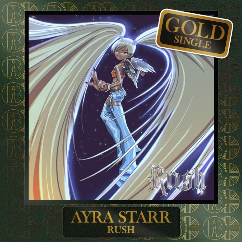 Adé. on X: "Ayra Starr “Rush” now Brits certified Gold in the region  https://t.co/QFnURWNhBO" / X