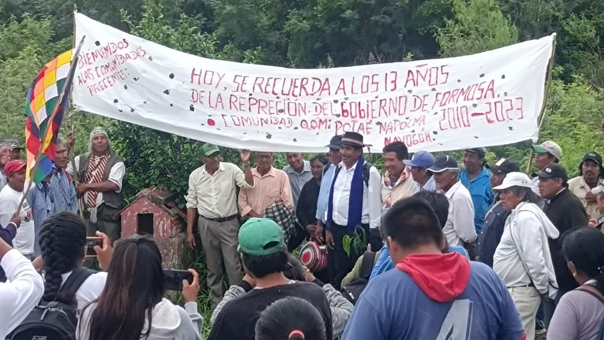 Pido especialmente a los responsables del nuevo gobierno @jmilei <a href="/VickyVillarruel/">Victoria Villarruel</a> <a href="/DianaMondino/">Diana Mondino</a> <a href="/PatoBullrich/">Patricia Bullrich</a> <a href="/mauriciomacri/">Mauricio Macri</a> <a href="/luispetri/">Luis Petri</a> q reciban rápido al Qarashe Qom Felix Diaz <a href="/ccppira/">CCPPIRA - #FélixDíaz - Seguinos, te necesitamos.</a> q acampa desde hace 2 años y medio esperando audiencia ! demuestren que los DDHH les importa