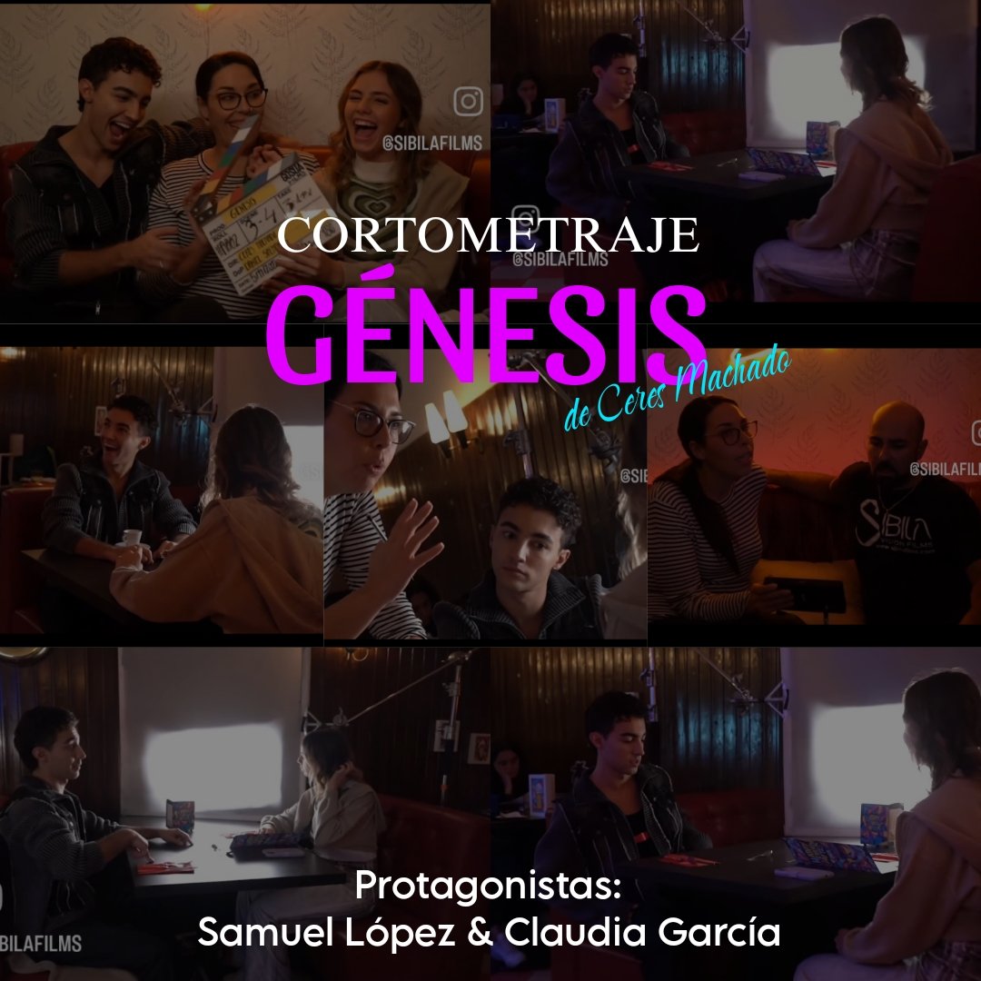 SamlpzSupport's tweet photo. SAMUEL LOPEZ X GENESIS

Hoy es la presentación de Génesis, el cortometraje de Ceres Machado que tiene como protagonista a Samuel López junto a Claudia García ✨

Nos sentimos súper orgullosas de ti, sabemos por todo lo que pasaste para llegar a esto, aún así no te rendiste+ https://t.co/2WxWwW4Z4s