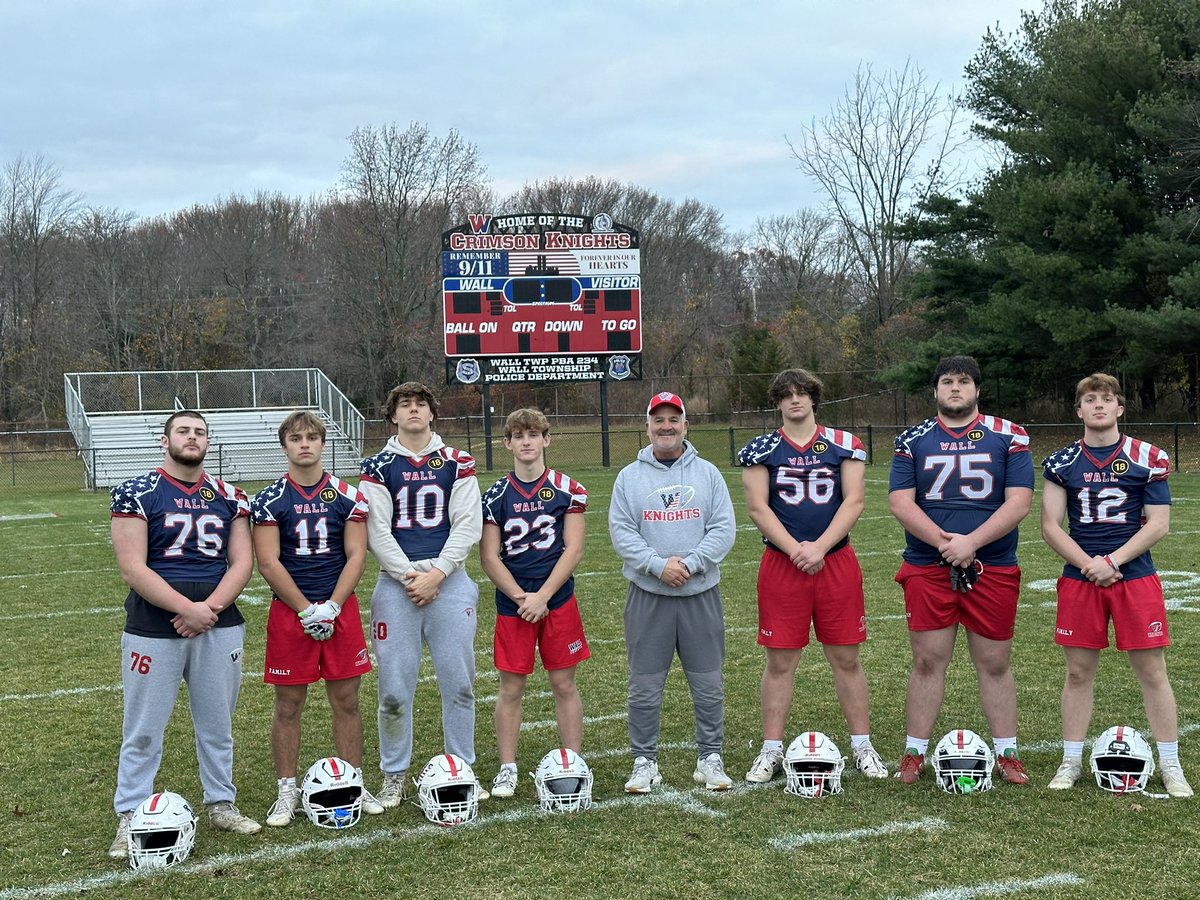 Congratulations to @chrisrogers75 @BennySasso on being named to First Team American Division OL and to @Sheabre95410341 on being named First Team American Division Athlete. @EdGurrieri @Coach_Fumando @WallAthletics