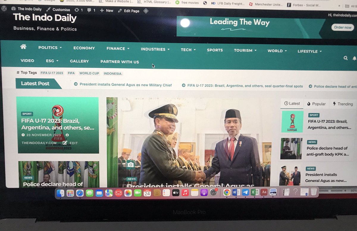 Perkenalkan. Satu lagi dari Rambu Media Group. Siap meramaikan jagat medis online berbahasa Inggris di Tanah Air. Mohon dukungannya.