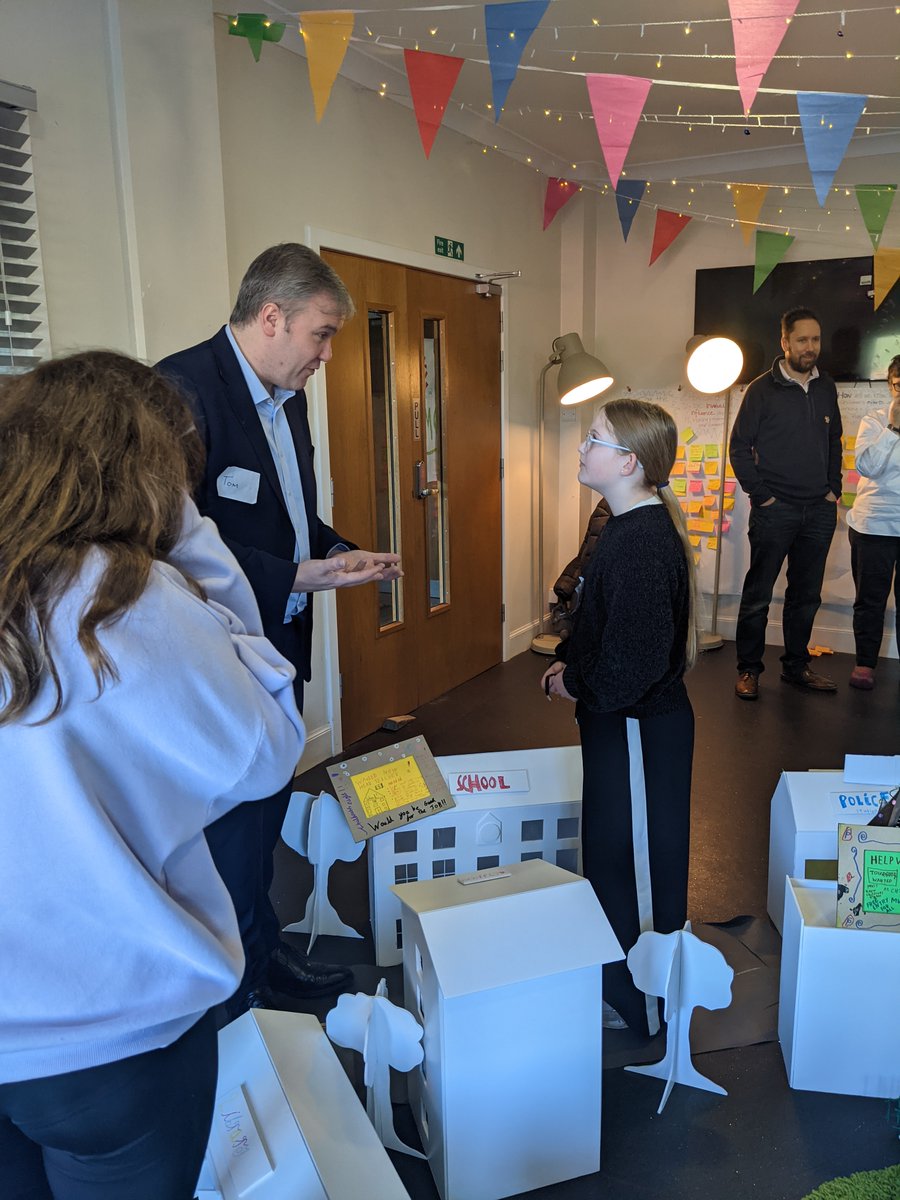 CommEmpower's tweet photo. What an ending! @Creative_Voices did an incredible job of presenting the work they put together the last three days to @ThomasCArthur today. Truly inspiring and can show the difference children can make when they can participate in decision making. #DemocracyMatters #GetInvolved https://t.co/gvs2NzTZfl