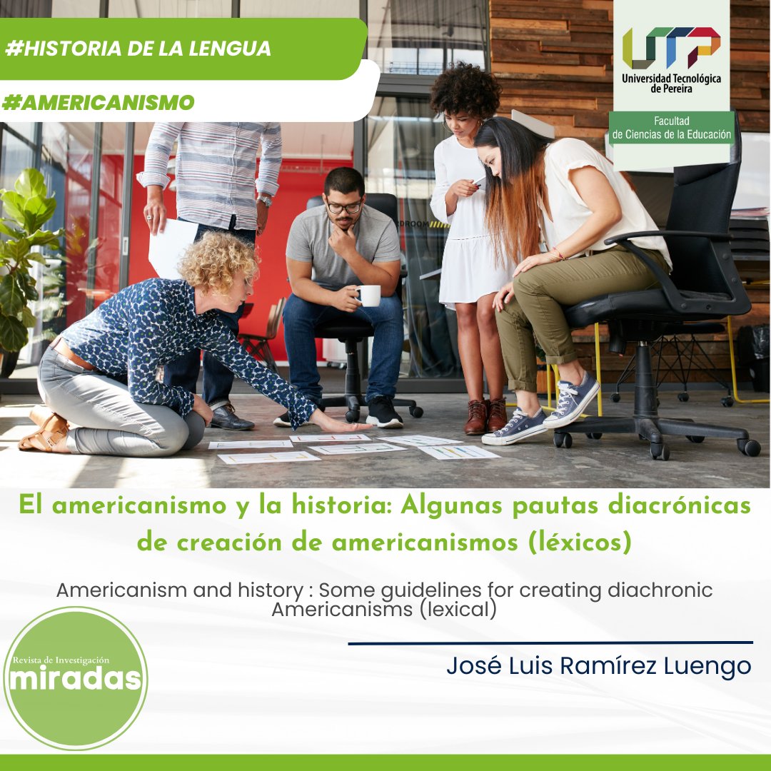 miradasutp's tweet photo. Se investiga sobre ciertos aspectos teóricos que afectan al americanismo, su definición y sus principales características
https://t.co/iLwCe4afUt
#educación #comunicación #cultura #didáctica #enseñanza #aprendizaje #publicaciones #revistadeinvestigación #DivulgaciónCientífica https://t.co/cxWUfVGjQt