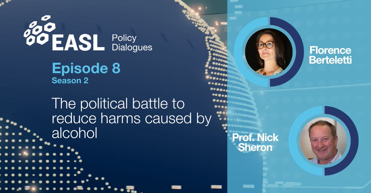 The latest EASL Policy Dialogues is now available! Nick Sheron and @FBEurocare come together to discuss challenges in implementing alcohol policies and current initiatives taking place in Europe. Watch now: easlcampus.eu/videos/easl-po… @EASLedu @EASLEUAffairs #LiverTwitter…