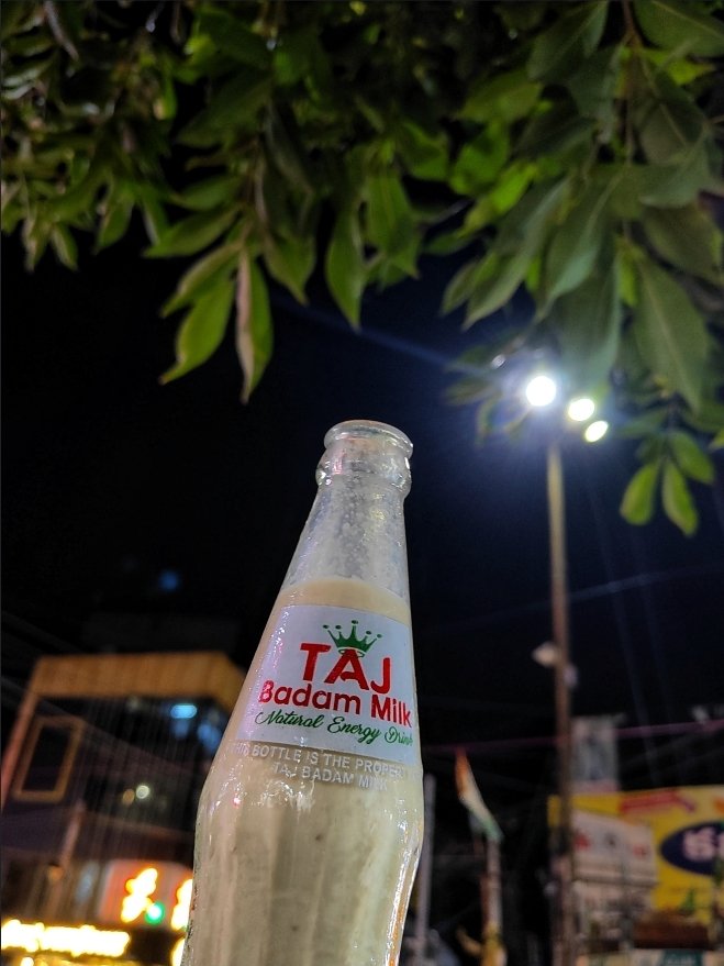 The BEST wah.. TAJ.. moment 
#badammilk