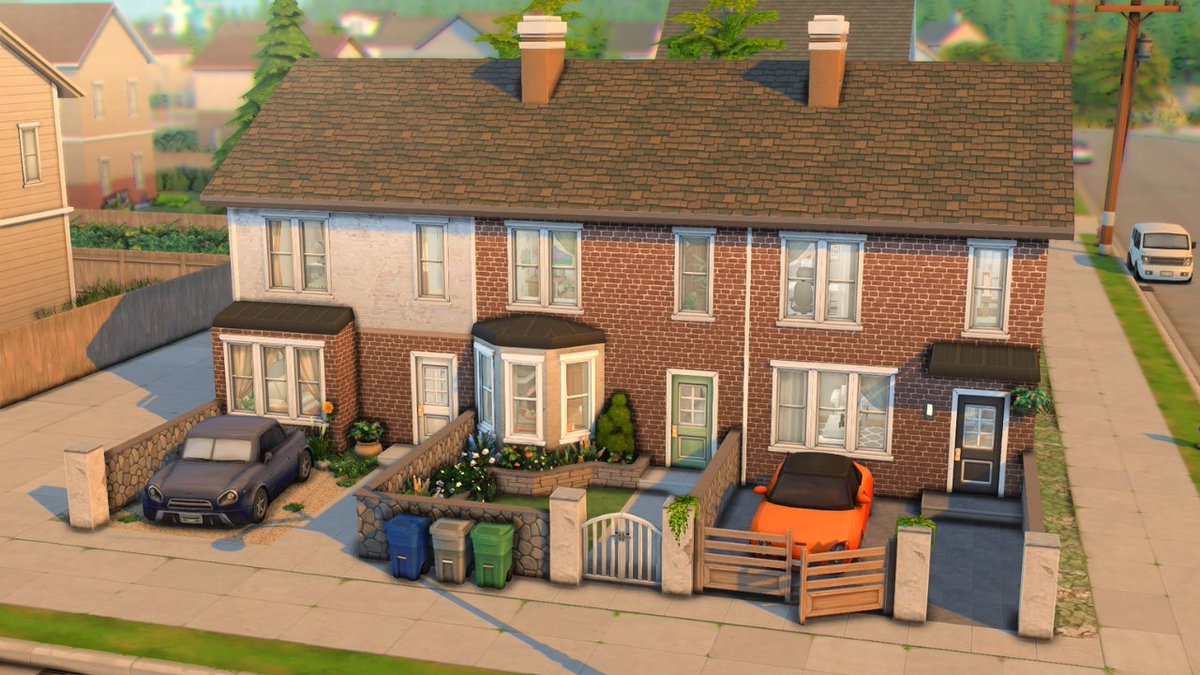 I built some British terraced houses for the new pack, For Rent 😊

Gallery ID: HutchPlays
Speedbuild: youtu.be/F0CzlvIS-qg

#TheSims4 #TheSims4ForRent #ShowUsYourBuilds