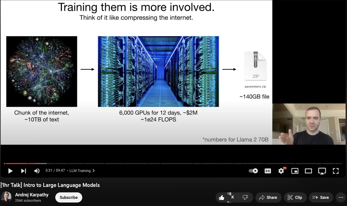 predict_addict's tweet image. Everything is just a compression, prediction and Kolmogorov&apos;s complexity. 

And this includes LLMs which is just compressed internet. 

#kolmogorovcomplexity #LLMs