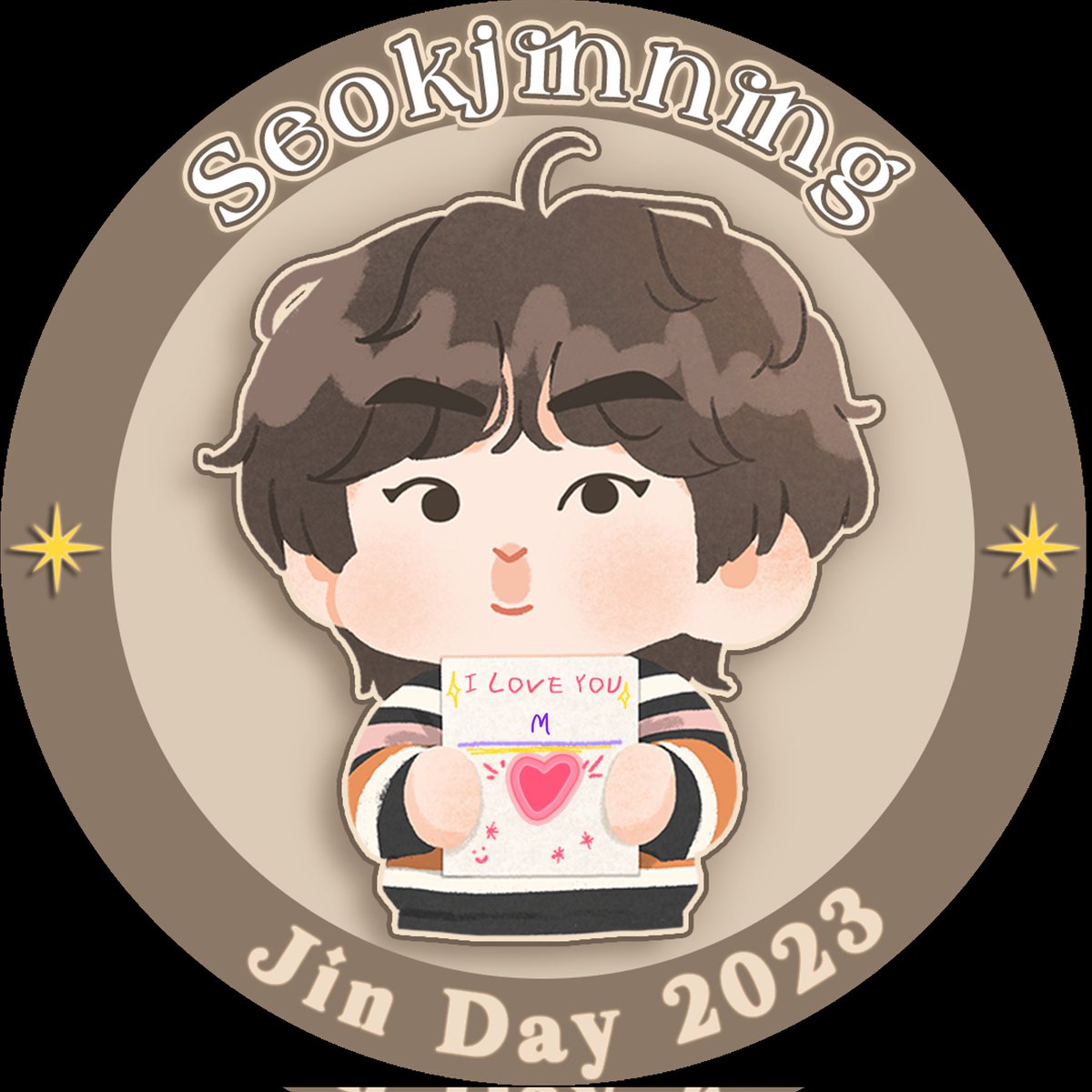 late tweet but i have made my submission to #OurSeokjinningTimePt2 thank you for your letting us be a part of this @bemyjinnie @jinjoo_bts @abyssyoonjin can't wait for seokjinnie's bday 💜