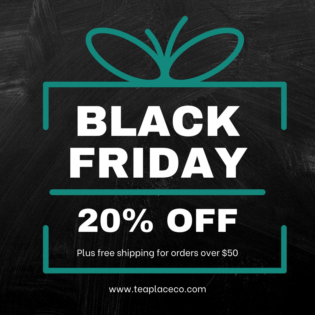 Discount applies to all teas and accessories.  Fill your cart now.  Happy shopping!