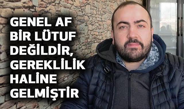 #Sondakika
Gündeme dair önemli açıklamalarda bulunan Adil Yaşam Derneği başkanı Muhammet Haluk Çavuşoğlu Ankara'da yapmış oldukları ziyaretlerin neticesinde bir farkındalık ortaya koyduklarını,yeni anayasaya çalışmalarıyla beraber genel affın gündeme geleceğini söyledi. #GenelAf
