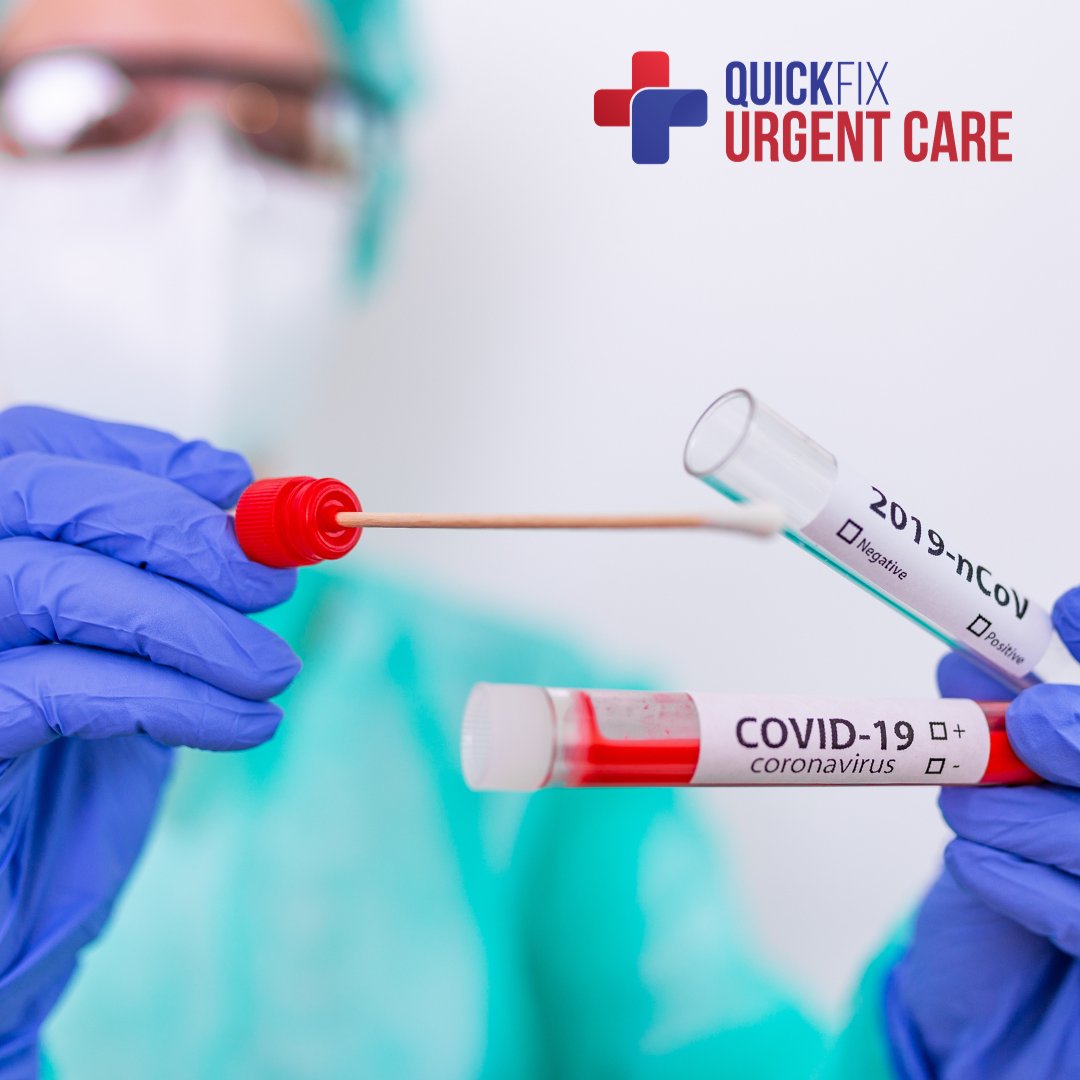 QuickFixUC's tweet image. Your one-stop solution for COVID-19 testing! From fast antigen tests to accurate PCR tests and even convenient at-home options 🏡💉 QuickFix Urgent Care has got you covered. bit.ly/3QmaZ7i