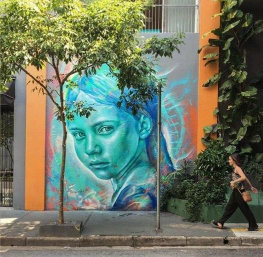La Molina Street Art
Art by French L7Matrix & Brazilian Thiago Valdi in São Paulo, Brazil (2019) #thiagovaldi #l7matrix #saopaulostreetart #streetart #lamolinastreetart