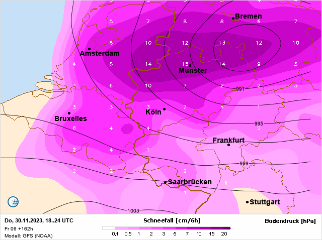 PvForecast's tweet photo. #sneeuw donderdag gfs6z #TheWinterKing #thewinterattack https://t.co/JjnIvZHsZE