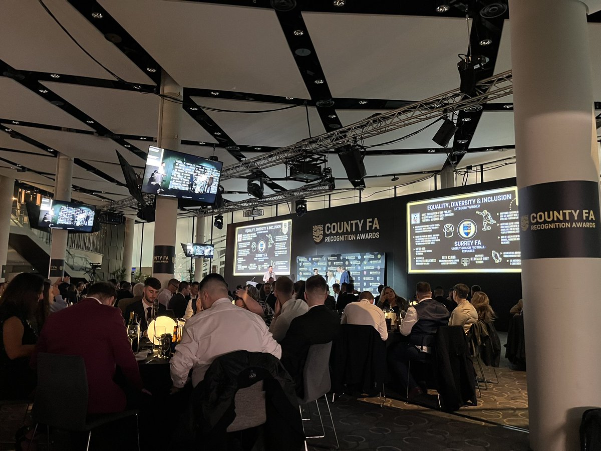 📆 This week;

🏟️ <a href="/EnglandFootball/">England Football</a> Your Game event at <a href="/Millwall_MCT/">Millwall Community Trust</a> with <a href="/LondonFA/">London Football</a>

🤝 <a href="/surreyfa/">Surrey FA</a> for the launch of the Unite Through Football: Refugees project for the 2023/24 season

🏆 An evening of celebrations at the County FA Recognition Awards #CFARA23