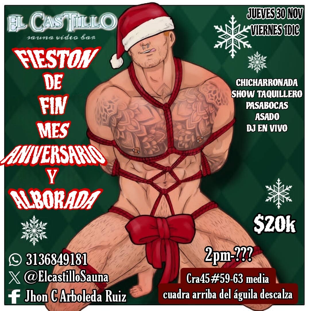 Sauna-Bar EL CASTILLO 🏰 Medellin tweet media