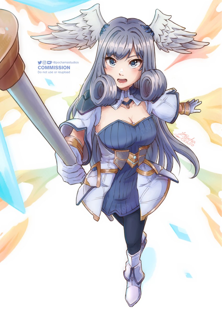 Melia Antiqua 🪽 ~Xenoblade Chronicles 3 🌸Commission for