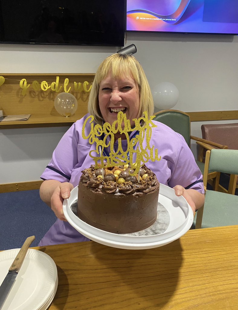 End of an ERA 35 years in cardio has come to an end, I have enjoyed all the different roles I have had, all the experience I have gained that has made me who I am today. I’ve worked with loads of lovely people and will miss working closely with my lovely matron colleagues.