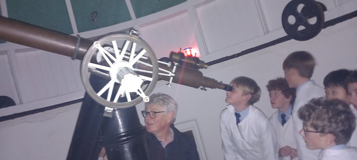 A stellar experience for 12 lucky pupils on our overnight trip to Bootham Observatory @BoothamSchool. They dove into astrophotography and were allowed to play with the observatory's hardware and software, opening up a world of possibilities for their curiosity and exploration.