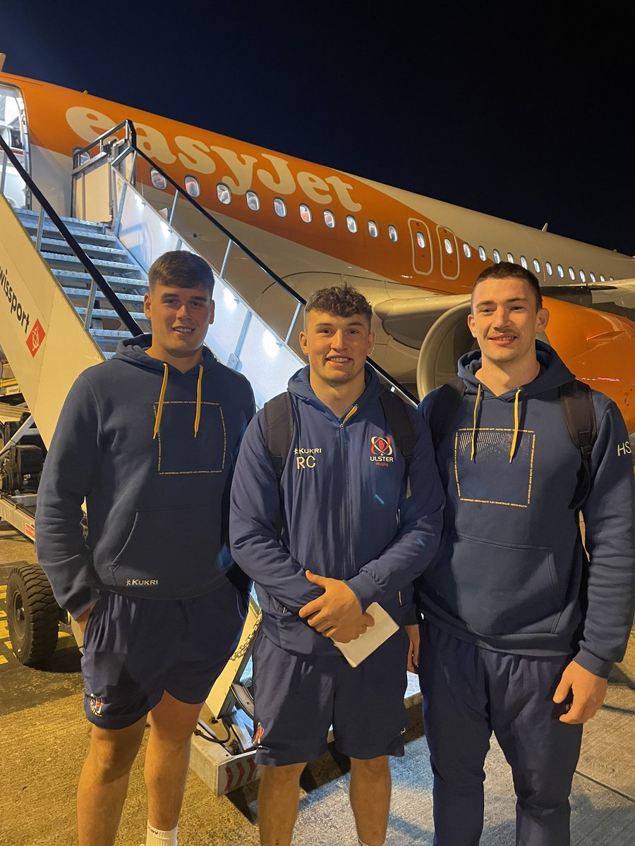 UlsterRugby's tweet image. Back Row Union 🥶

Next stop ➡️ Glasgow 🏴󠁧󠁢󠁳󠁣󠁴󠁿