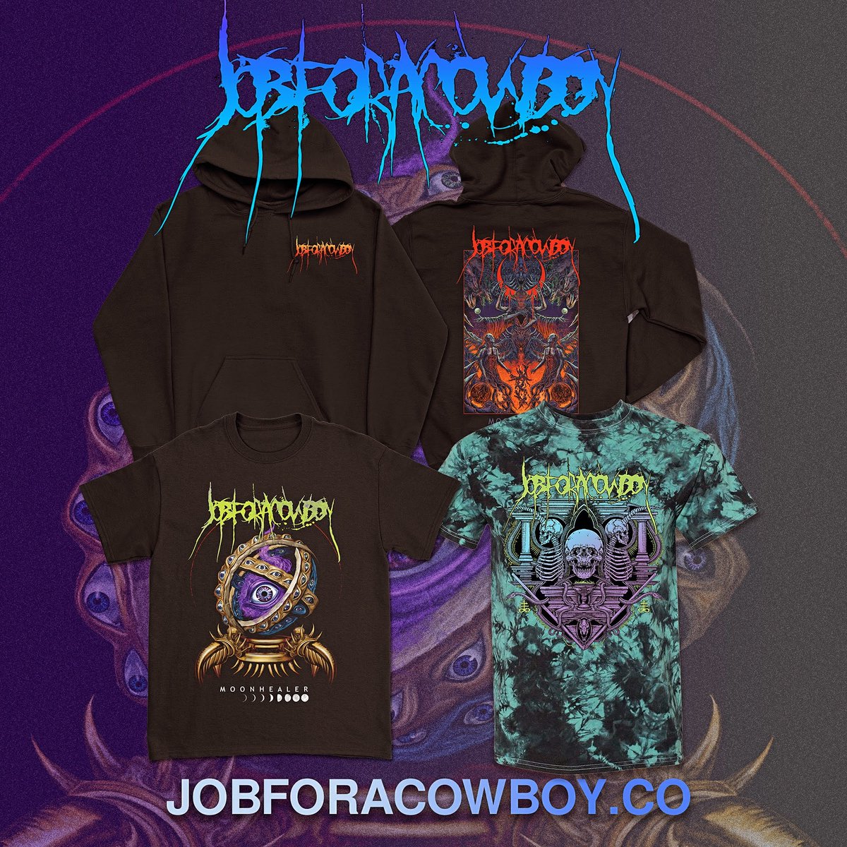 🔥 Black Friday Metal Madness! 🤘 New brutal merch just dropped at JobForACowboy.co. 🖤 Get your shred on - limited stock! 💀 #MetalMerch #BlackFridayShred #jobforacowboy #jfac #deathmetal