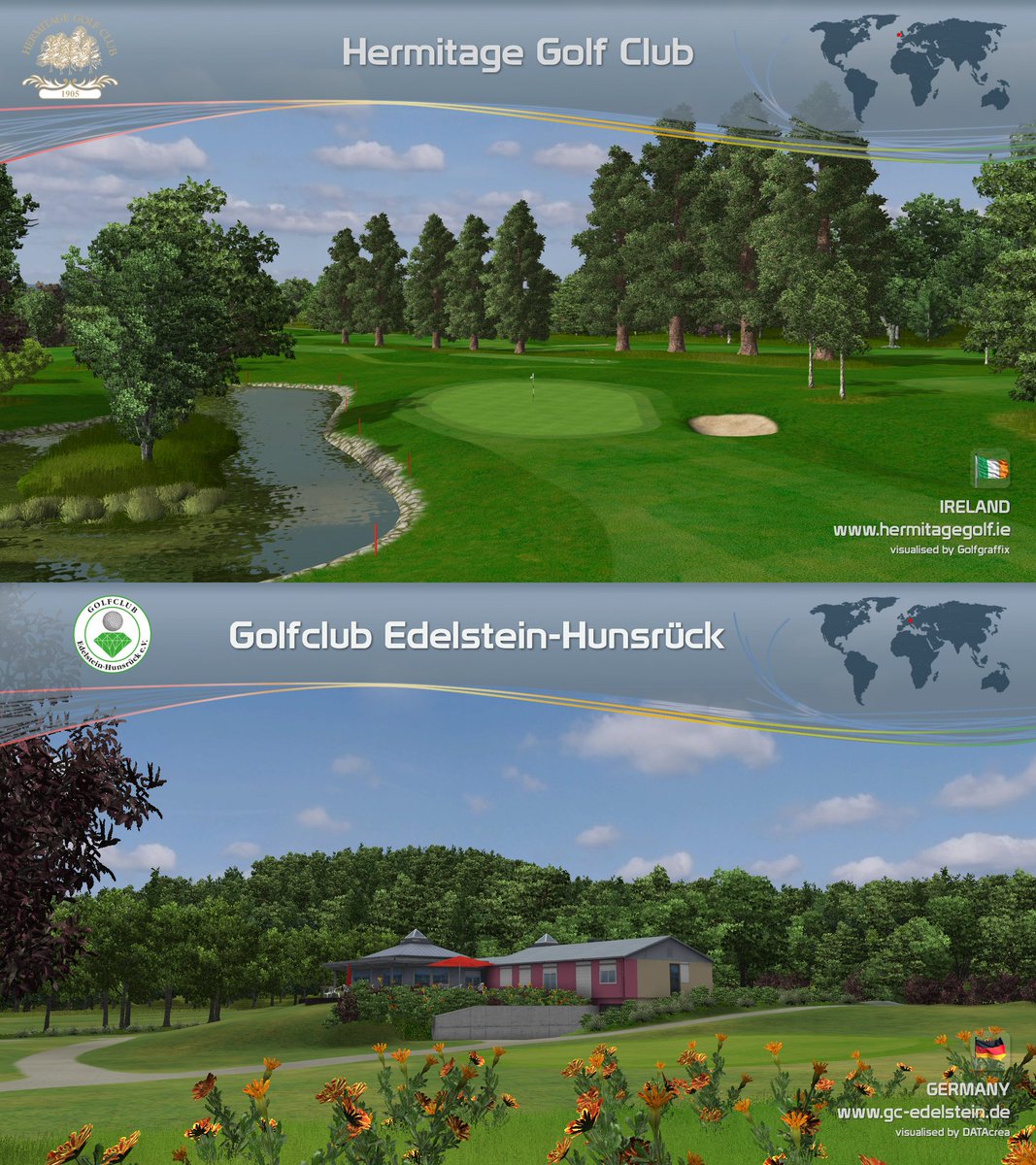 Creativegolf3D's tweet photo. In the latest update we added few new maps for you into “Course Library”.
- Boulder Creek Golf Course. USA
- Callan Golf Club, Ireland
- Hermitage Golf Club, Ireland
- Golfclub Edelstein-Hunsrück, Germany
#creativegolf #course #library #New #Update
#golf #golfclub https://t.co/GvRo6k8rSc