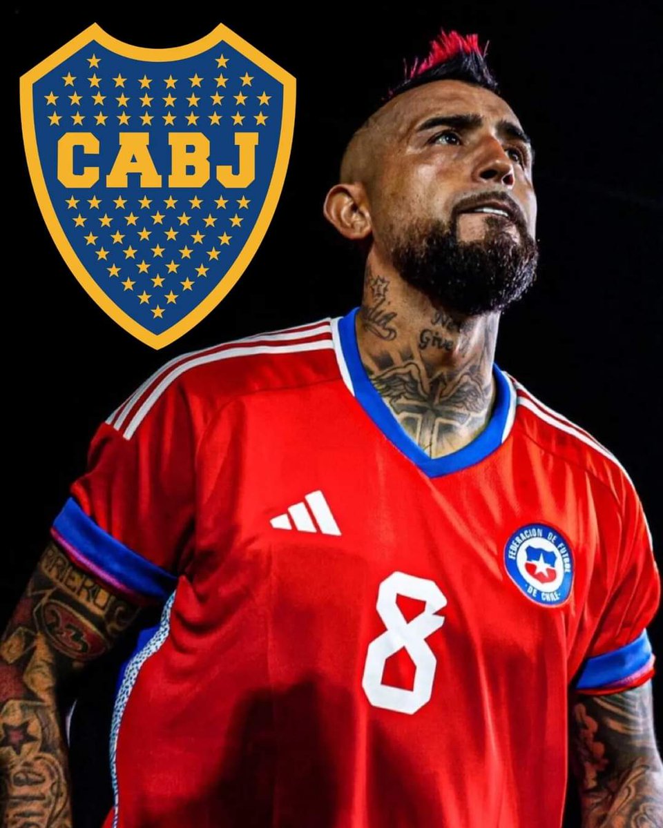 NacionDMX's tweet photo. VAN POR ÉL 💙💛

Informa Germán García Grova que Juan Román Riquelme ha ofrecido un lugar dentro de Boca Juniors a Arturo Vidal para el 2024 💙💛

Termina contrato en diciembre. 

#Fichaje #Fichajes #mercadodefichajes #bocajuniors #arturovidal https://t.co/emppXEIsDG