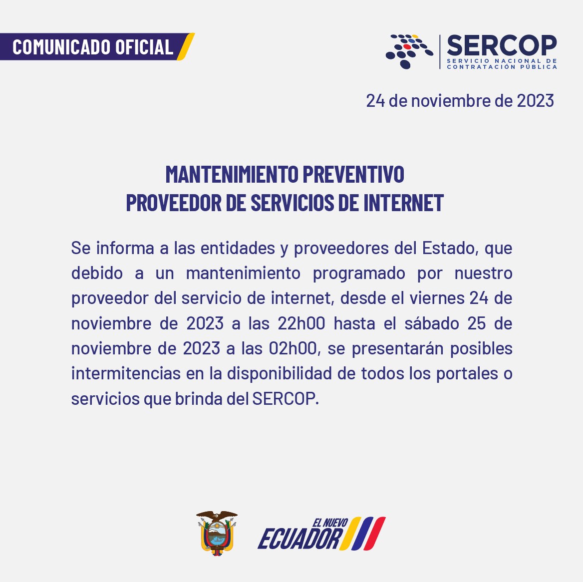 SERCOP 🇪🇨 tweet media