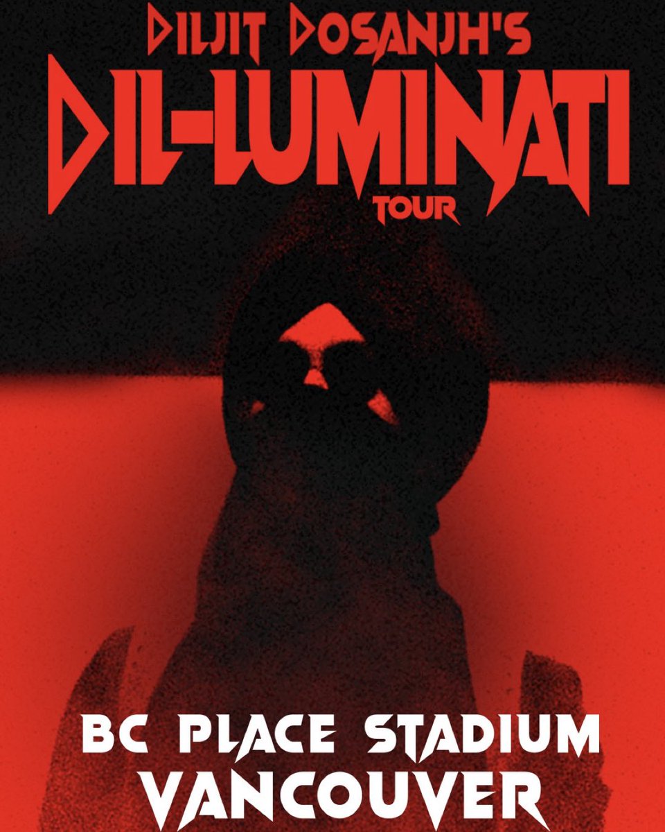 diljitdosanjh's tweet photo. DIL-LUMINATI Tour 2024 
First Time at BC PLACE STADIUM 🏟️ Vancouver 
27th April 2024 🔊🔊 Let’s Do This 🪷

Pre Sale Starts Thurs Nov 30. Link in Bio.
Password: DILUMINATI 

LINK - https://t.co/l1PvquSM8N

The Tables Turned Sweetheart 😎 https://t.co/sj1uRTC3fd