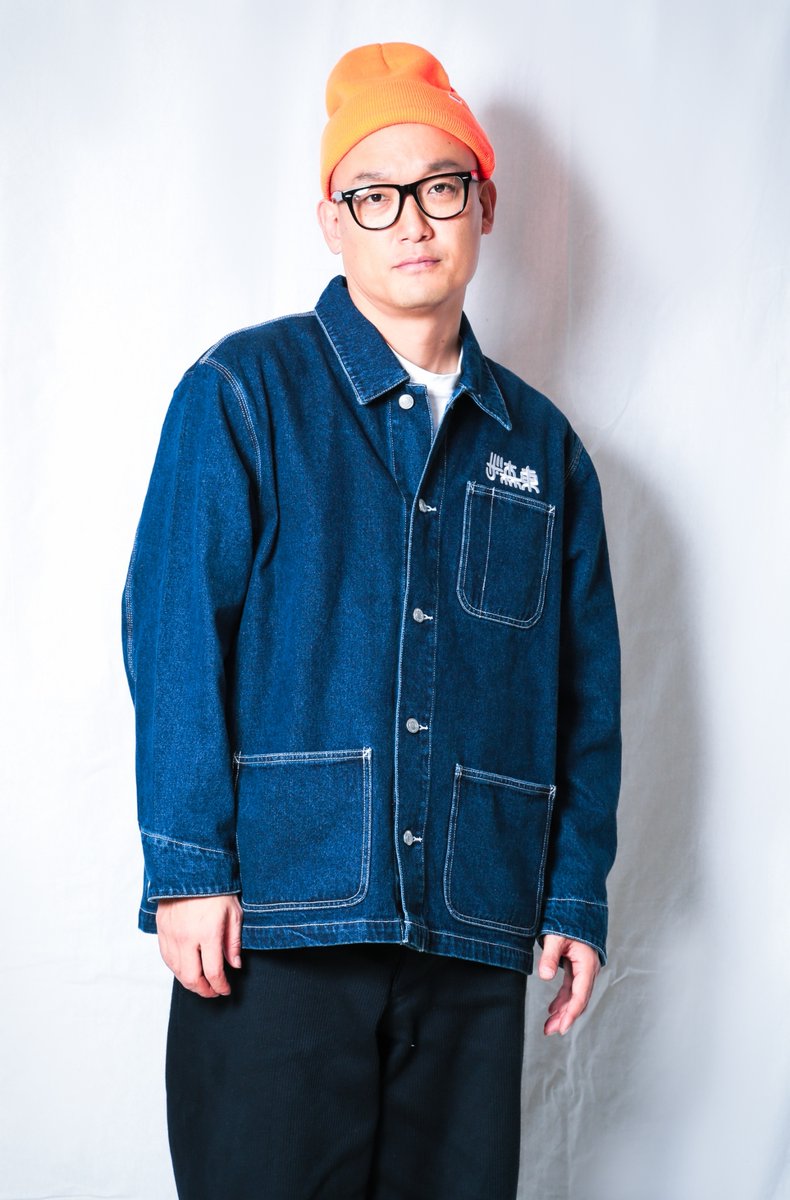 ザ森東　さらば青春の光　カバーオール ザ・森東23AW】 さらば青春の光の事務所ザ・森東の秋冬物をデザイン