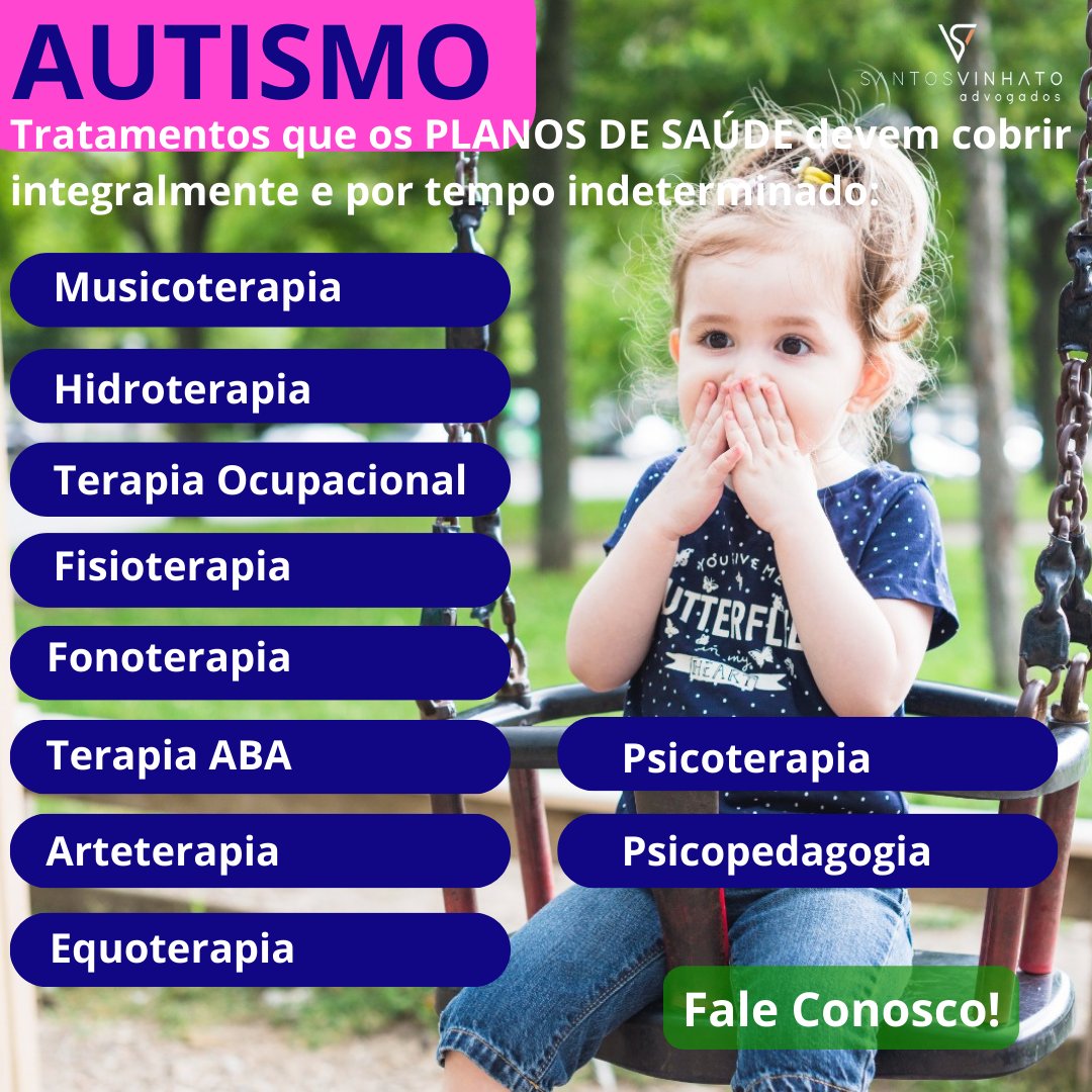 Você sabia que os planos de saúde NÃO PODEM negar tratamento para a criança com ESPECTRO AUTISTA (TEA)?É isso mesmo! Seu plano de saúde tem a obrigação de fornecer o tratamento completo necessário que o seu filho precisa. #autismoinfantil #reajusteabusivo #sindromededown #t21