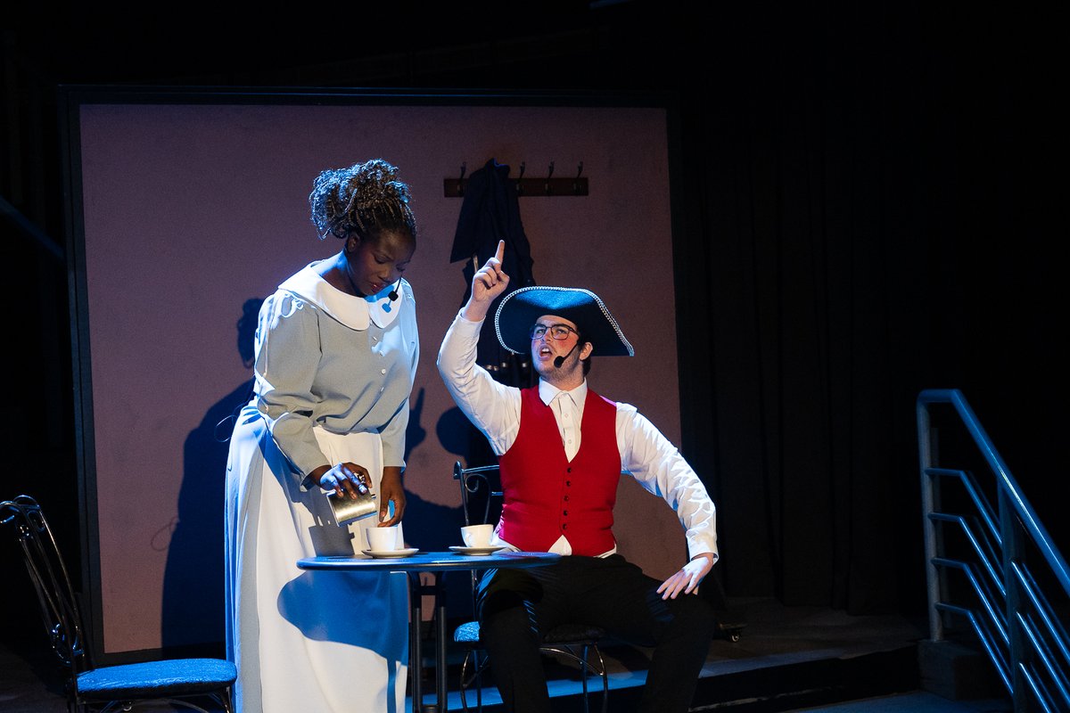 BSAKAbuDhabi's tweet photo. Oliver Twist was met with rapturous applause from packed audiences, enthralled by the cast's ability to balance comedy and sophisticated Drama to create a jaw dropping spectacle. A fantastic showcase of the talents of Performing Arts at BSAK. See more: https://t.co/b8acmdwF5y https://t.co/yEPTEshYvH