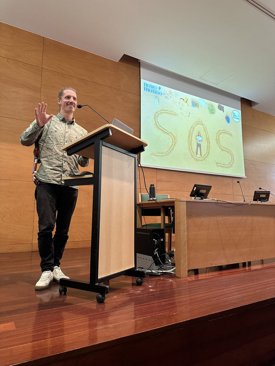 Thrilled to have Trash Traveler share insights on the environmental impact of tobacco in a fantastic presentation! Commemorating 20 years of the Anti-Tobagism Consultation on Centro Hospitalar Universitário  de Santo António– here's to continued awareness and positive change 🌍🚭