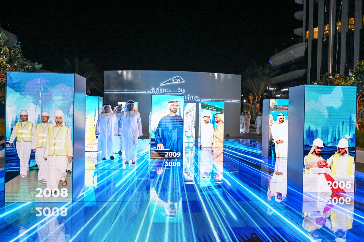 and Transport Authority team led by Mattar Al Tayer for their dedication in strengthening Dubai's global leadership in infrastructure, playing a significant role in achieving the objectives outlined in Dubai's economic agenda, D33