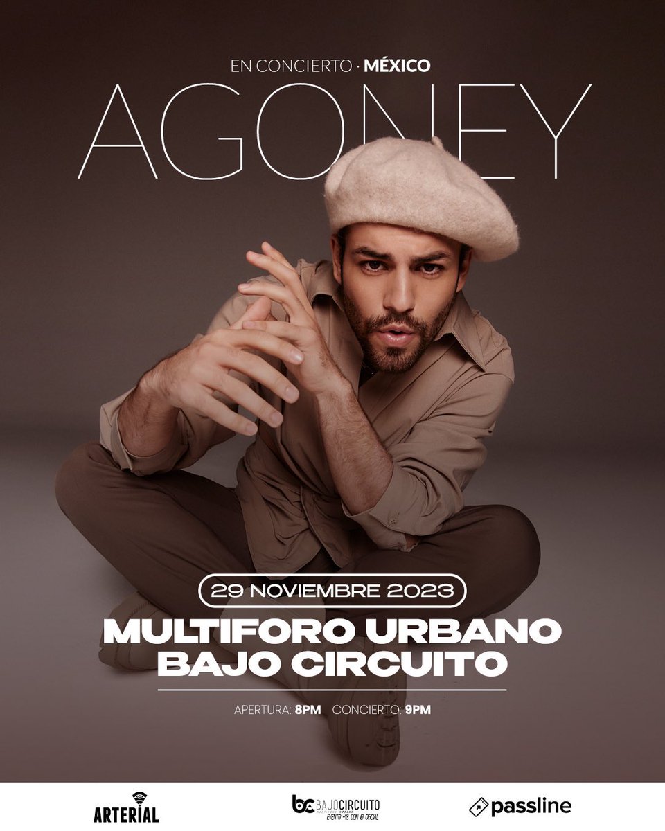 🚨 AGONEY EN #CDMX 🚨
Y voy a regalar ACCESOS para que no se pierdan de este GRAN CONCIERTO.

🔵Mándame un tweet con tu nombre completo y tu mail usando el HT #AgoneyEnMexico 

EL LUNES 27 de Nov haremos sorteo en #YezkaReacciona 1:30PM🇲🇽 y anunciaremos a los ganadores.