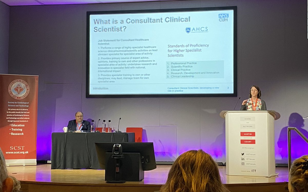 SCST (@scstcouncil) on Twitter photo Our very own Katie Sanders talking about her training in becoming a consultant clinical scientist
#SCSTNUM23 #HSST
<a href="/NSHCS/">National School of Healthcare Science</a> Our very own Katie Sanders talking about her training in becoming a consultant clinical scientist
#SCSTNUM23 #HSST
<a href="/NSHCS/">National School of Healthcare Science</a>