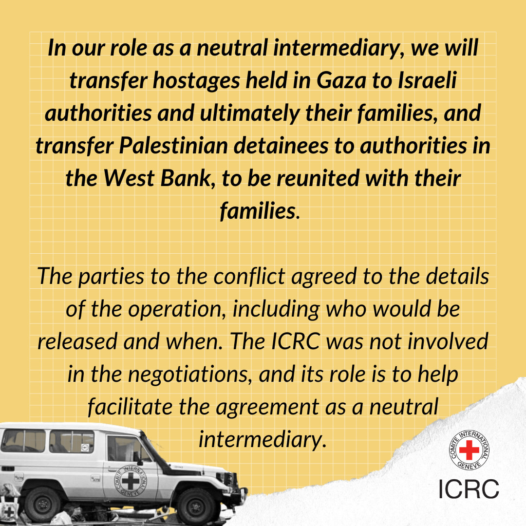 ICRC in Israel & OT tweet media